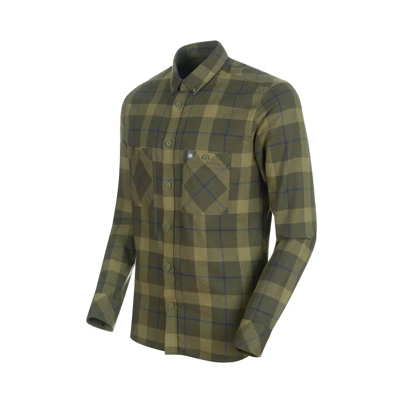 Mammut Mens Alvra Longsleeve Shirt Iguana-Boa